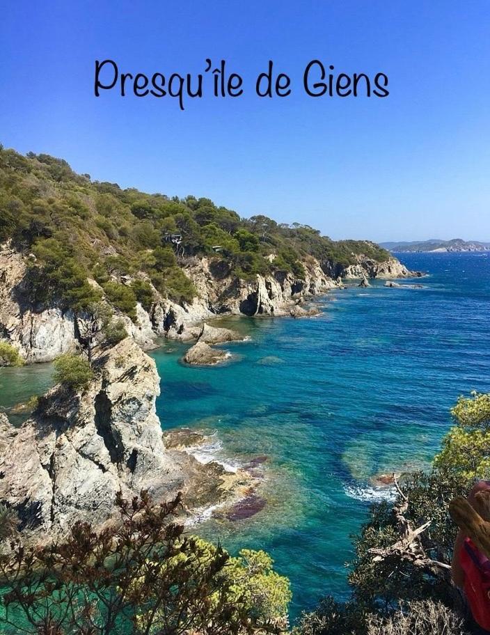 Plage A 400 M Studio Tout Confort Terrasse Clim Parking Hyères Exteriör bild